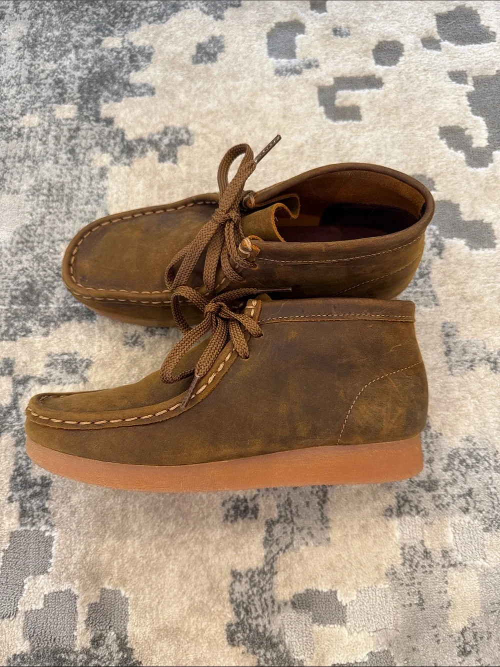Clarks wallabee kids